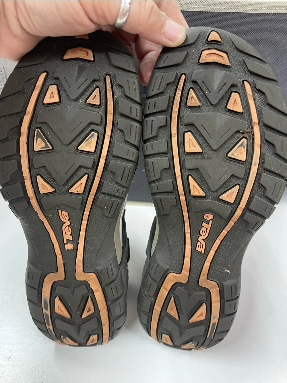 Teva Numa Print women's brown sandals, designed for outdoor sports - Picture 7 of 7